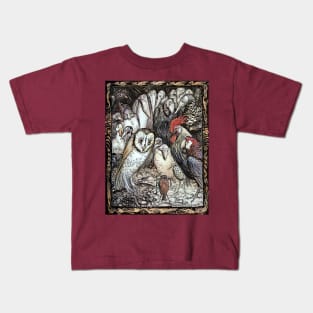 Aesop's Fables - Arthur Rackham Kids T-Shirt